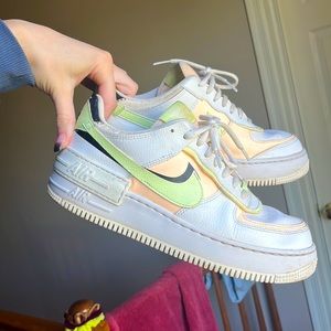 Color Block Nike Air Force 1s